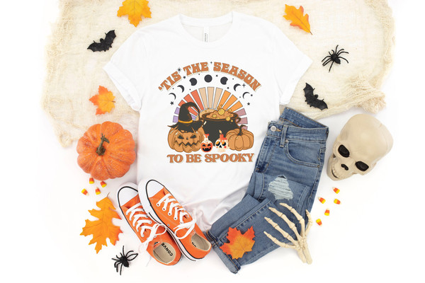 Tis The Season To Be Spooky Shirt T-shirt, Spooky Shirt, Halloween Shirt, Halloween Party Shirt, Funny Halloween Tee, Gift For Halloween - 1.jpg