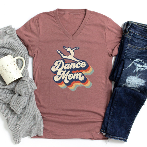 Dance Mom Shirt, Dance Mom Crew Shirt, Mom Life Shirt, Mother T-Shirt, Mom T-Shirt, Cute Mom Gift, Mothers Day Gift, Dance Mom Gift, Mom tee - 1.jpg