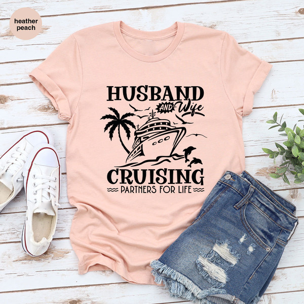 Matching Cruise Shirt, Cruise Vacation TShirt, Travel Graphic Tees, Family Cruise Clothing, Cool Trip Outfit, Wife Gifts, Gift from Husband - 3.jpg