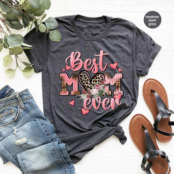 Mothers Day Shirt, Mothers Day Gift, Cute Mom TShirt, Mom Gifts, Leopard Print Mama Shirt, Gift for Mom, Grandma Tees, Best Mom Ever T-Shirt - 2.jpg