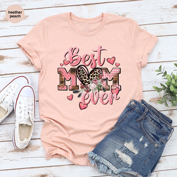 Mothers Day Shirt, Mothers Day Gift, Cute Mom TShirt, Mom Gifts, Leopard Print Mama Shirt, Gift for Mom, Grandma Tees, Best Mom Ever T-Shirt - 5.jpg