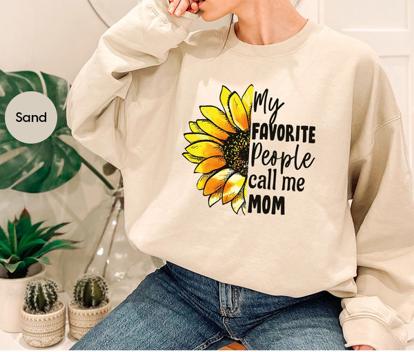 Mothers Day Shirt, Mothers Day Gift, Sunflower Mom Shirt, Cute Mother Gift, Graphic Tees for Mama, Mommy Gift from Son, Grandma Vneck TShirt - 7.jpg