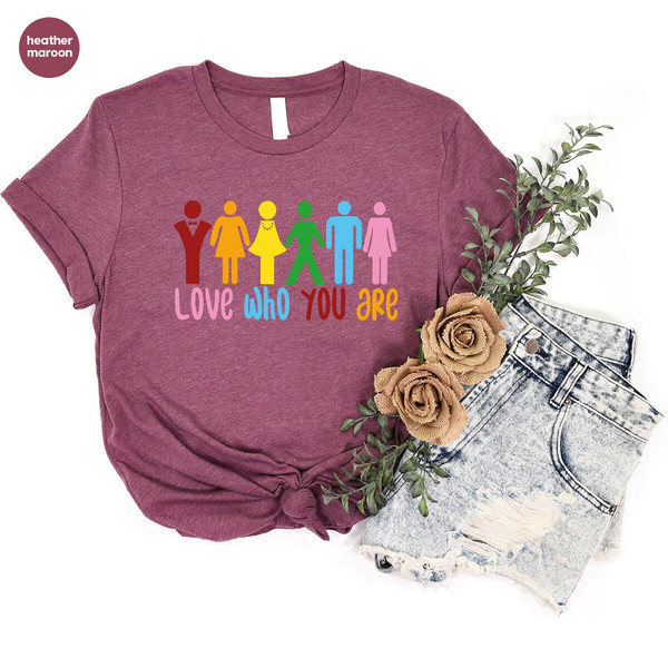 Pride Shirt, Queer T-Shirt, Gay Pride Shirt, Human Rights Shirt, Love Graphic Tees, Lesbian Shirt, Bisexual Pride T-Shirt, Equality Shirt - 5.jpg