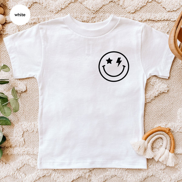 Smile Shirt for Women, Women Outfit, Happy Pocket Shirt, Cute T-Shirt, Positive Shirt, Gift for Her, Inspirational T-Shirt - 4.jpg