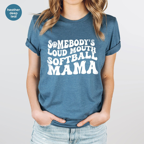 Softball Shirts, Softball Mom Crewneck Sweatshirt, Funny Mom TShirt, Softball Gift, Gift for Mom, Mothers Day Shirt, Sarcastic Softball Tees - 2.jpg