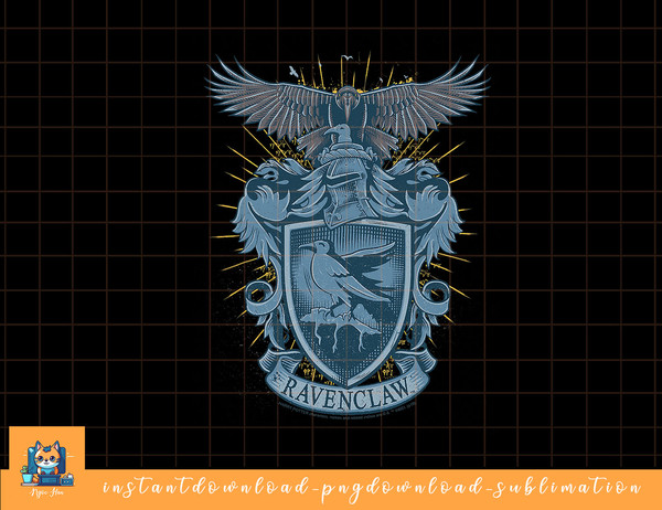Ravenclaw House Crest Emblem Outline Svg, Harry Potter House - Inspire  Uplift