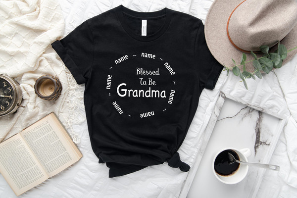 Grandma Shirt With Grandkids Names - Grandma Tee - Nana Shirt - Gift For Grandma - Personalized Grandma Shirt - Granny - Grammy - 3.jpg