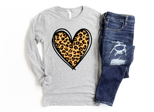 Leopard Print Valentines Day Shirt,Valentines Day Shirts For Woman,Heart Shirt,Cute Valentine Shirt,Valentines Day Gift,Cheetah Valentines - 5.jpg