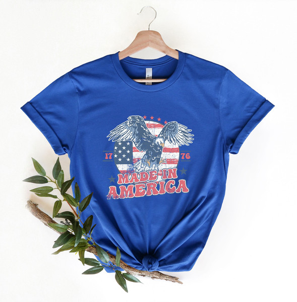 Made In America Shirt,4th of July Shirt,Patriotic Shirts,Independence Day Tee,USA Shirt,4th of July Matching Shirt,4th of July Family Shirt - 1.jpg
