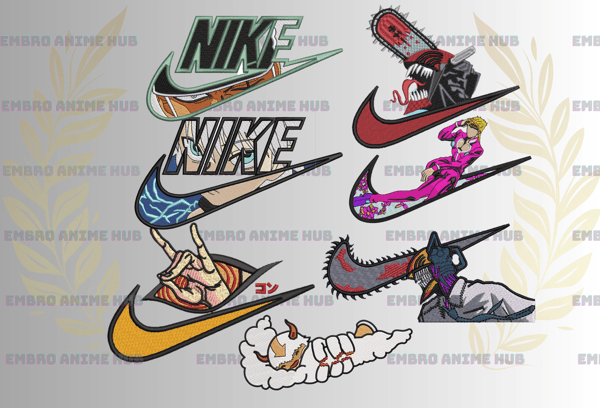 Nike Initial D Embroidery Design File, Initial D Anime Embro - Inspire  Uplift