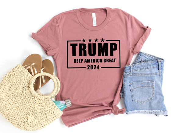 Trump Keep America Great Shirt, Republican T Shirt, Voting Shirt, MAGA Ladies Shirt, MAGA 2024, Trump Election Tee, MAGA Men's Shirts - 4.jpg