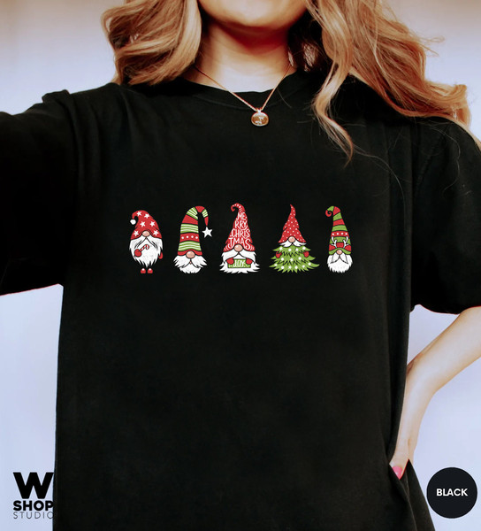 Christmas Gnomes, Gnome Christmas, Cute Christmas Shirt, Buffalo Plaid Gnome, Gnome Funny Shirt, Holiday Gnome Shirt, Christmas Gnome Tee - 5.jpg