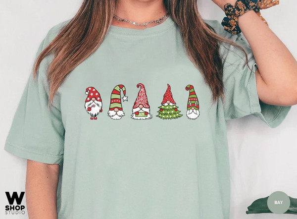Christmas Gnomes, Gnome Christmas, Cute Christmas Shirt, Buffalo Plaid Gnome, Gnome Funny Shirt, Holiday Gnome Shirt, Christmas Gnome Tee - 6.jpg