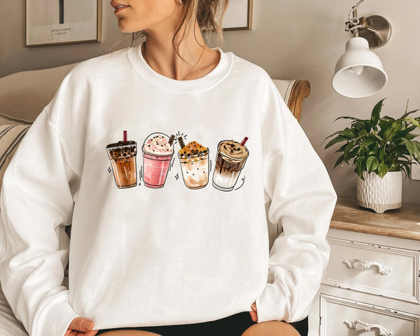 Coffee Sweatshirt, Coffee Shirt, Gift For Coffee Lover, But First Coffee, Caffeine Addict Sweater, Coffee Sweater, Coffee Sweatshirt Women - 3.jpg