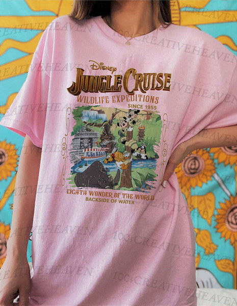 Disney Jungle Cruise Ride Shirt, Disney Safari shirt, Mickey and Friends shirt,  Disney attraction, Disney trip shirt - 3.jpg