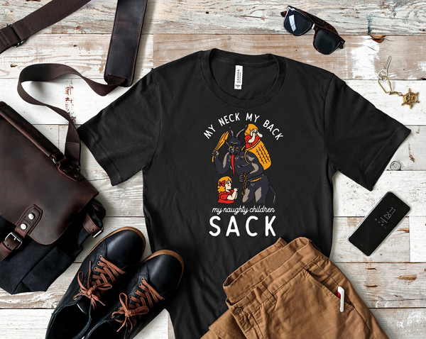 My Neck My Back My Naughty Children Sack Essential T-Shirt 73_Shirt_Black.jpg