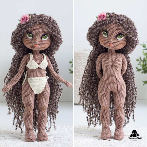 Crochet Doll Pattern Michelle - Inspire Uplift
