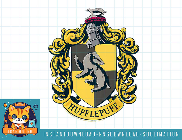Kids Harry Potter And The Goblet Of Fire Hufflepuff Logo png, sublimate, digital download.jpg