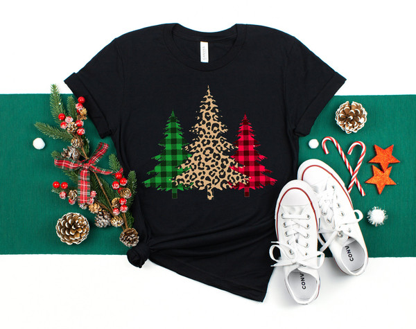 Buffalo Plaid Christmas T-shirt,Merry Christmas Shirt,Christmas T-shirt, Christmas Family Shirt,Christmas Gift, Holiday GiftMatching Shirt - 1.jpg