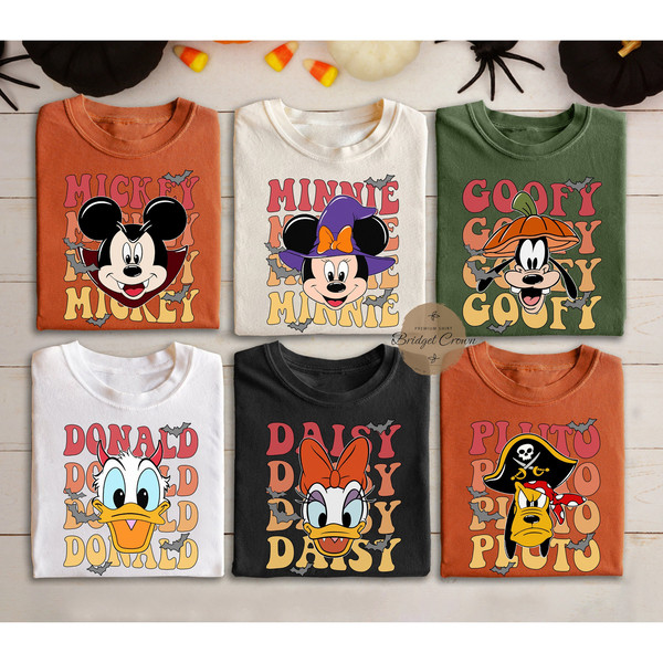 Halloween Disney Shirt, Mickey Mouse Pumpkin Tee, Spooky Costume Shirt, Trick or Treat Shirt, Disney Halloween Party Shirt, Halloween Gift - 1.jpg