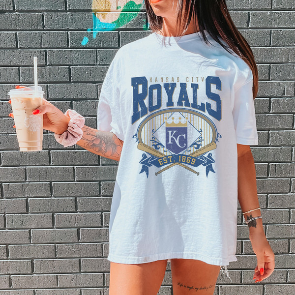 Vintage 90s Kansas City Royals Shirt, Kansas City - Inspire Uplift