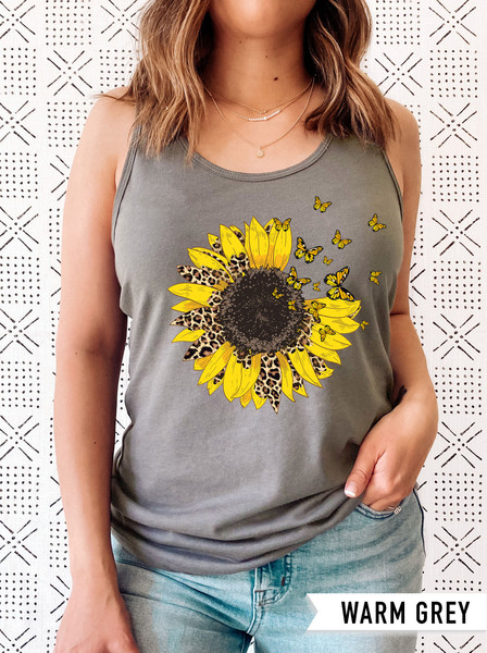 Sunflower Tank Top Sunflower Tank Tops for Women Plus Size Clothing Available Womens Summer Tops Womens Summer Clothing Sun Flower - 3.jpg