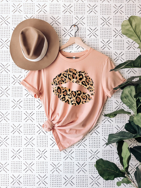 Leopard Lips - Lips Shirt, Mom shirt, Mom life, Cougar shirt, Leopard print, Lucious Lips shirt, Cheetah Print, Red Lips - 2.jpg