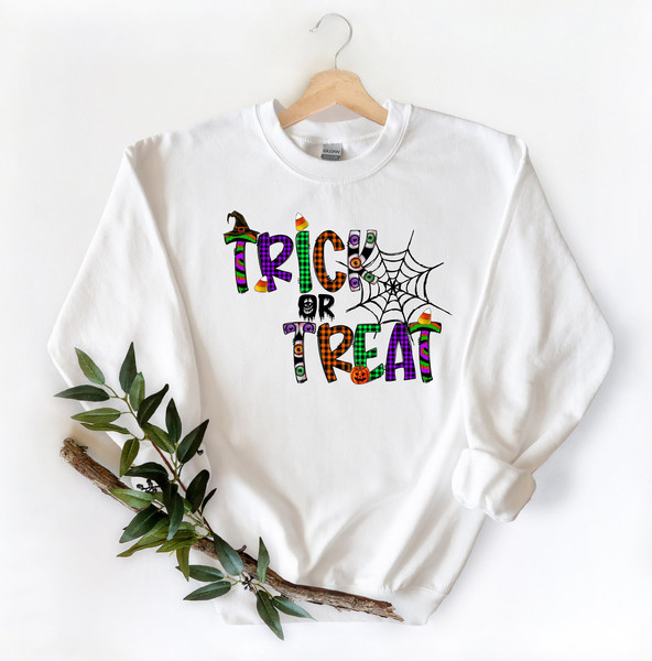 Halloween Trick or Treat Shirt, Halloween Trick-Or-Treat, Halloween Trick-or-Treat Shirt, Funny Halloween Shirt, Toddler Halloween Shirt - 1.jpg