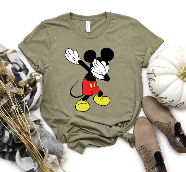 Dabbing Mickey Shirt , Mickey Ears ,Disney Shirt, Disneyland Shirt , Kids Disney Shirt , Disney Rock And Roll Shirt , Funny Disney Shirt - 1.jpg