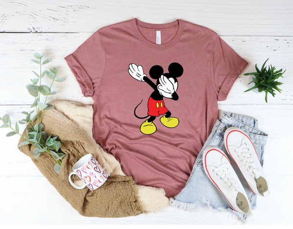 Dabbing Mickey Shirt , Mickey Ears ,Disney Shirt, Disneyland Shirt , Kids Disney Shirt , Disney Rock And Roll Shirt , Funny Disney Shirt - 3.jpg