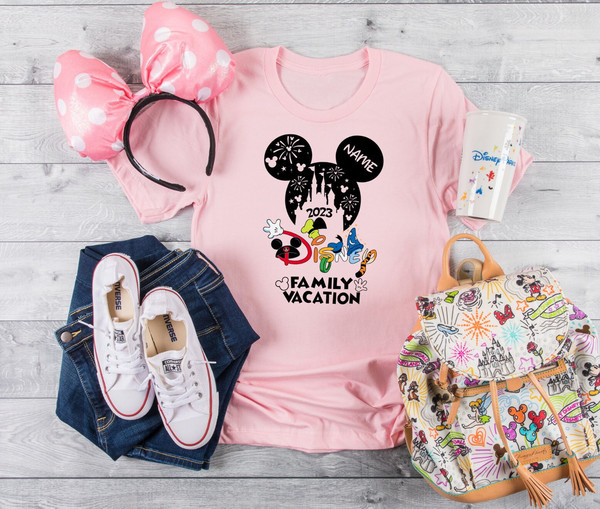 Walt Disney matching shirts,Disney trip 2022,Disney family shirts with custom names,Disney kids shirts,Disney family matching shirts - 3.jpg