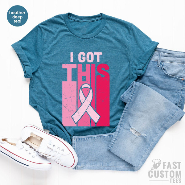 Cancer Warrior Shirt, Stronger Than Cancer T-Shirt, Cancer Awaraness Shirt, Breast Cancer Shirt, Cancer Survivor Shirt - 7.jpg