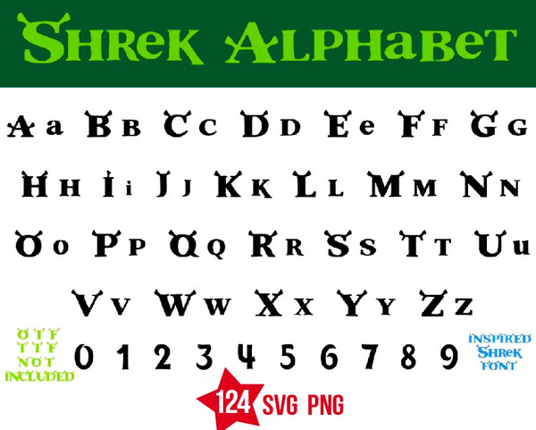 Shrek SVG, Shrek clipart, Shrek shirt svg, Shrek vector, cut file