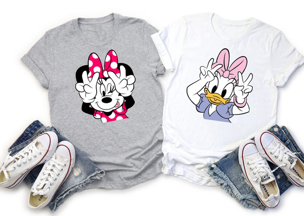 Minnie Mouse Shirt, Daisy Duck Shirt, Custom Disney Shirts, Disney Family Shirts, Disney Matching Shirts, Disney Vacation Shirts - 1.jpg