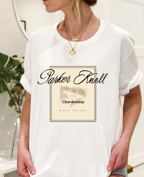 Parker Knoll Parent Trap Tshirt, Chardonnay Napa valley 1993 Shirt, The Parent Trap, Summer Camp shirt, Gift for Her, Wife, Daughter Friend - 3.jpg