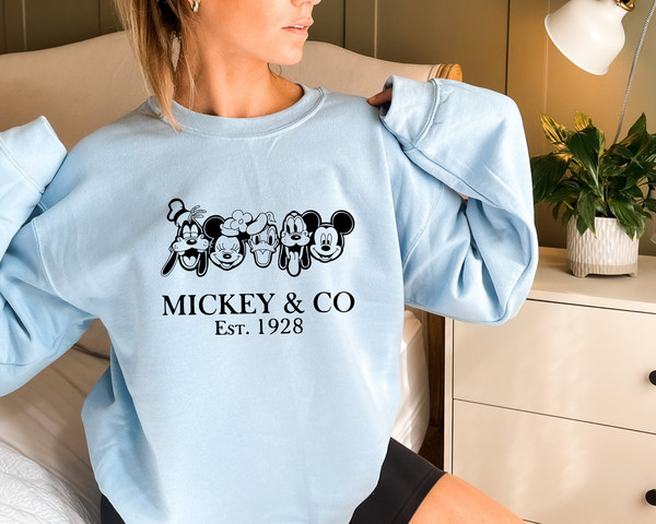 Mickey & Co sweatshirt, Disney Sweatshirt, Disney Shirts , Unisex Sweatshirt, crewneck sweatshirt, Disney sweatshirts, Oversized sweatshirts - 3.jpg
