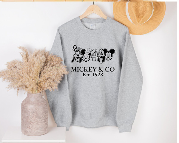 Mickey & Co sweatshirt, Disney Sweatshirt, Disney Shirts , Unisex Sweatshirt, crewneck sweatshirt, Disney sweatshirts, Oversized sweatshirts - 4.jpg