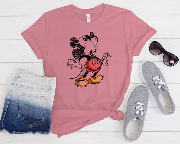 Retro Mickey And Friends Disneyland Est 1955 T-shirt, Disneyland Shirt, 2022 Family Vacation Shirt, Magic Kingdom, Disney shirts - 5.jpg