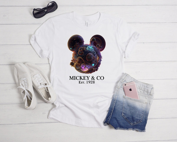 Vintage Mickey & Co 1928 Galaxy, Disneyworld Shirt, Mickey and Friends Shirt, Disneyland Shirt, Disneyworld Shirt, Dis Family Matching Shirt - 3.jpg