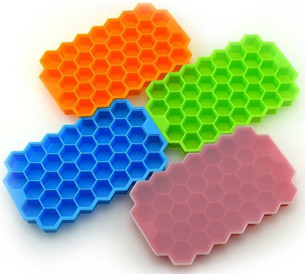 Silicon Multicolor The Sanitary Ice Tray For Freezer