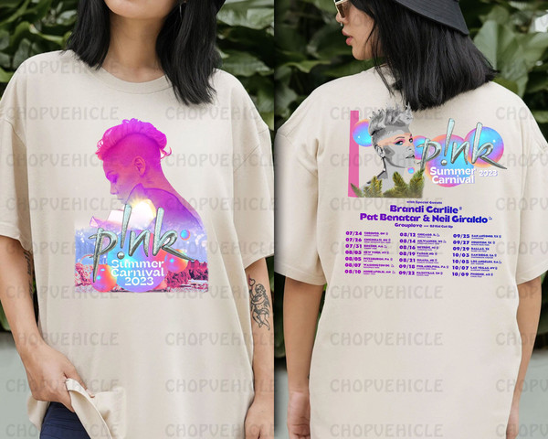 P!nk Pink Singer Summer Carnival 2023 Tour T-Shirt,Trustfall Album Shirt, Pink Tour Shirt, Music Tour 2023 Shirt - 1.jpg