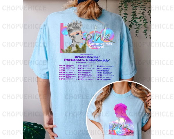 P!nk Pink Singer Summer Carnival 2023 Tour T-Shirt,Trustfall Album Shirt, Pink Tour Shirt, Music Tour 2023 Shirt - 4.jpg
