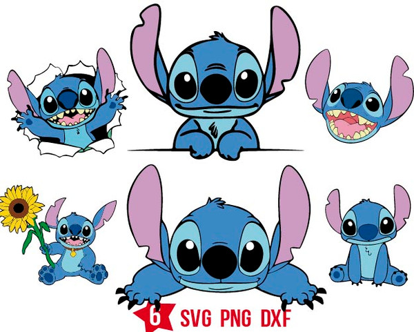 Lilo And Stitch Svg, Lilo Svg, Stitch Svg, Stitch Characters - Inspire  Uplift