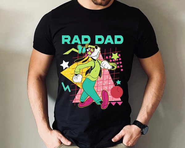 Retro 90s Goofy Rad Dad Shirt  Disney Dad T-shirt  Father's Day Gift  Funny Daddy Shirt  Birthday Gift For Dad  Disneyland Trip Outfits - 2.jpg