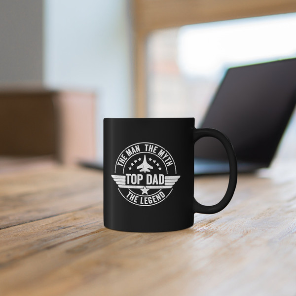 The Man the Myht the Legend Top Dad Mug, Father's Day Gift Mug, Top Dad Mug,Gift for Best Dad Mug, Number One Dad Mug, Dad Birthday Gift - 2.jpg
