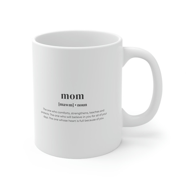 Mom Meaning Ceramic Mug 11oz, Gift Mug for Mother's Day 11oz, Mug Gift for Mom, Mug Gift for Mommy, Ceramic Mug 11oz - 4.jpg