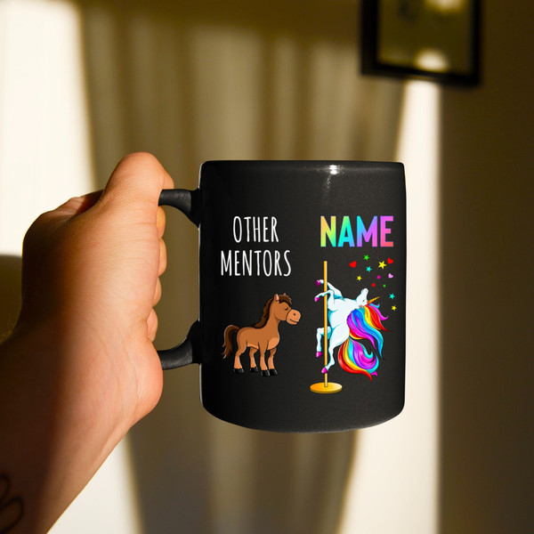 Mentor Gift, Mentor Black Mug, Mentor Unicorn Mug, Gift For Mentor, Mentor Teacher Gift, Thank You Mentor, Mentor Gift Idea, Coffee Mug Men - 1.jpg