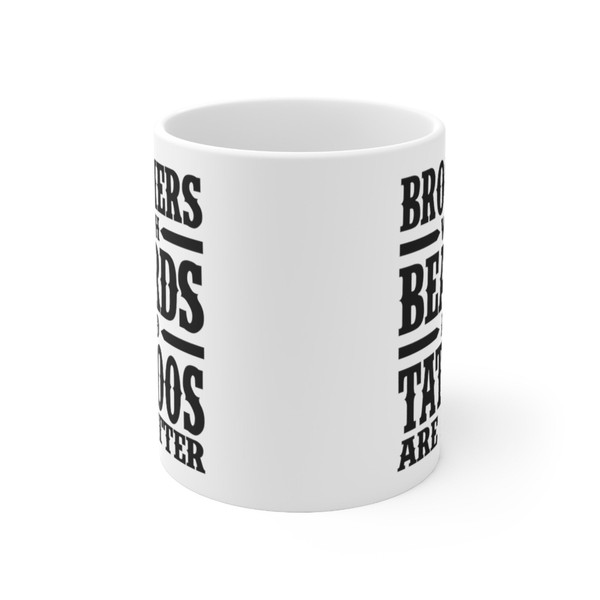 Brothers With Beards And Tattoos Coffee Mug  Microwave and Dishwasher Safe Ceramic Cup  Brother Gifts For Men Tea Hot Chocolate Gift Ideas - 6.jpg