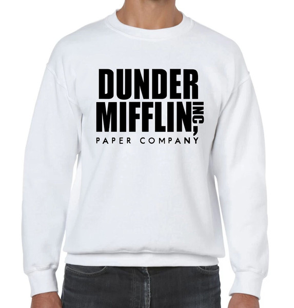 Dunder Mifflin Paper Company Inc American Office TV Show Unisex Cute Funny Soft Cozy Sweatshirt - 2.jpg