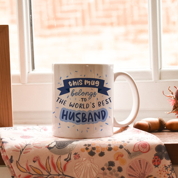World's Best Husband Mug, I love you gift, wife husband mug, gifts for husband, gifts for him, blue couples funny mug gift, birthday - mg059 - 3.jpg